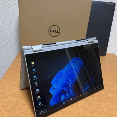 Dell INSPIRON 5406 2022 2in1 Core i5-1135G4 3.0 ghz RAM 16GB SSD 256GB Iris Xe Graphics 14icnh FHD , Ips touch/ touch id