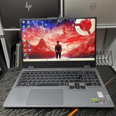 GAMING Laptop Lenovo LOQ 2024 (Core RYZEN7 -7735HS ( 8core 16CPUs )|RAM 16GB DDR5 4800mhz | 512GB | RTX 4060 8gb | 15.6 inch FHD 144hz 100% sRGB | Win 11
