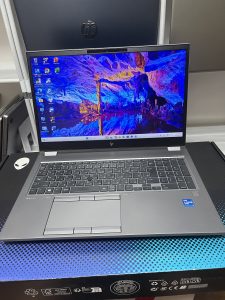 HP Zbook Fury G8 I7 11850H 32g 512g 15.6in FHD rtx A2000